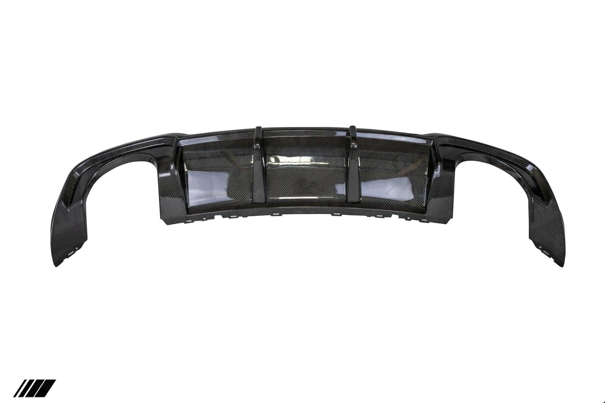 Carbon Fibre Rear Diffuser for Audi RS3 Saloon (2017 - 2020, 8V LCI) - Evolve Automotive